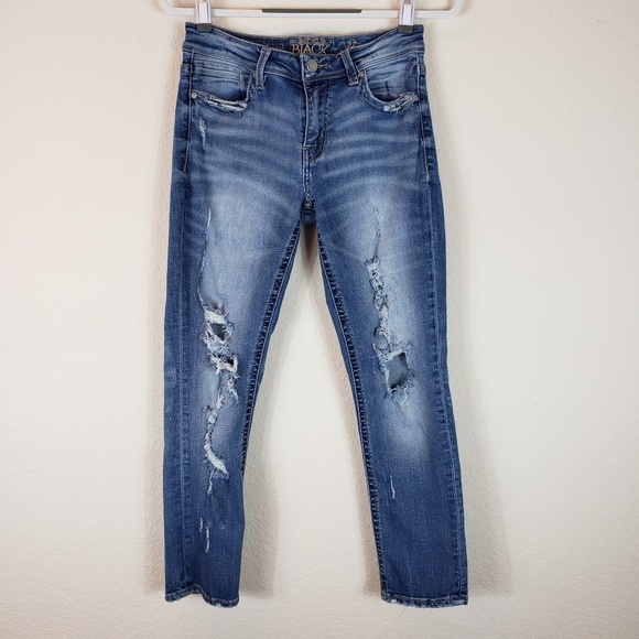 Buckle Black Denim - Buckle Black Jeans Size: 27 Slouchy Skinny
